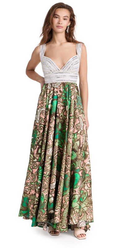 La Double J Vavavoom Dress Olive