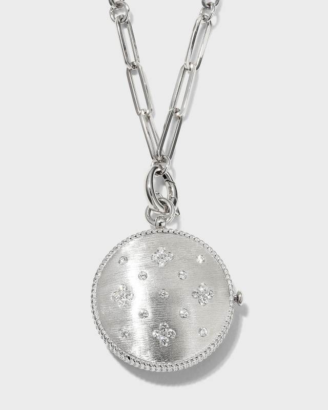 Venetian Princess 18k White Gold Diamond Necklace