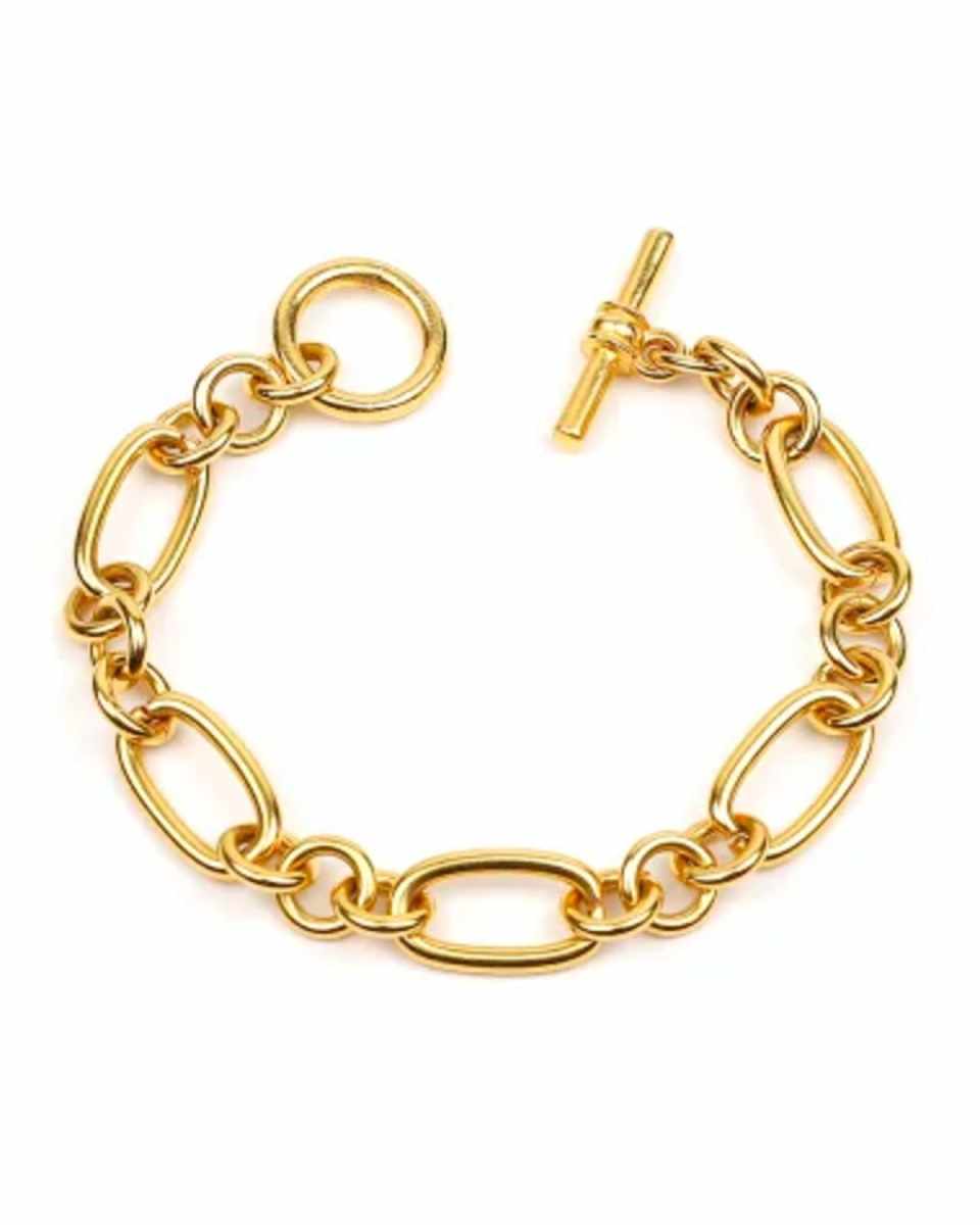Oval-Link Chain Bracelet