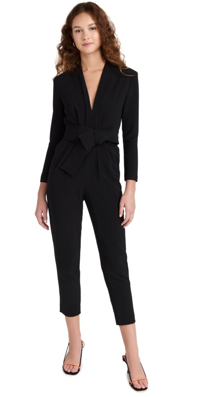 A. L.C. Kieran Jumpsuit Black