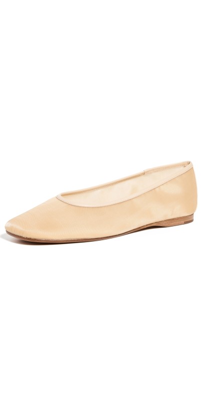 Vince Leah Mesh Ballet Flats Birch Sand