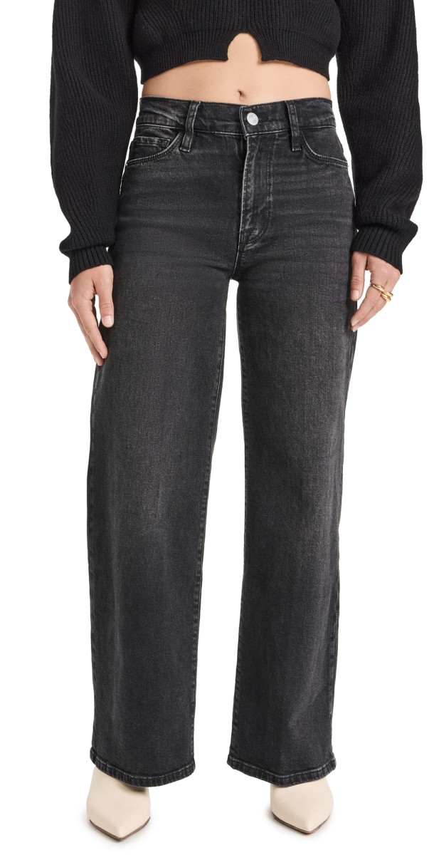 FRAME Petite Le Pixie Slim Palazzo Jeans Hutchinson