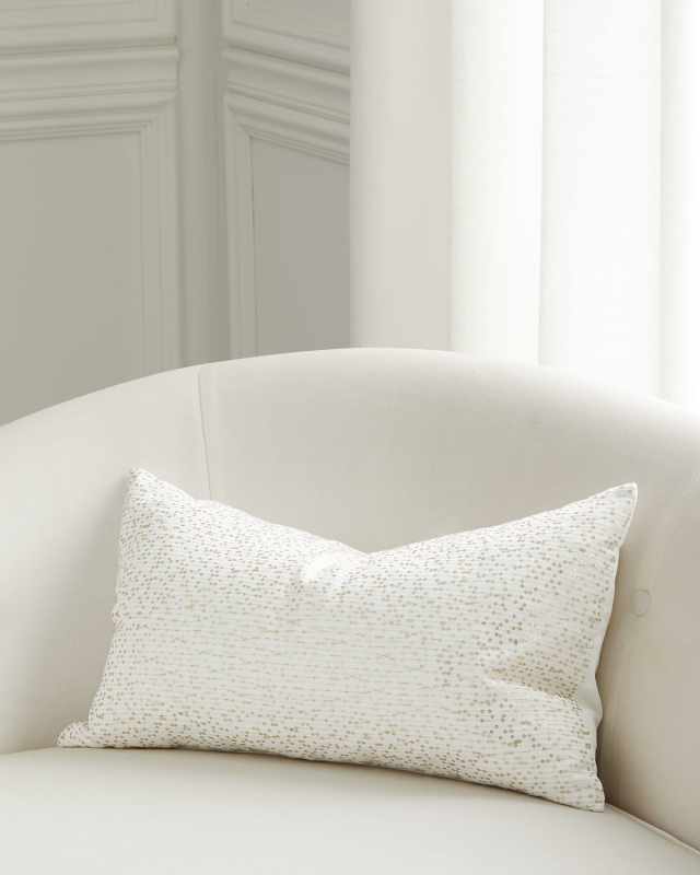 Cosmic Golden Decorative Pillow, 13" x 22"