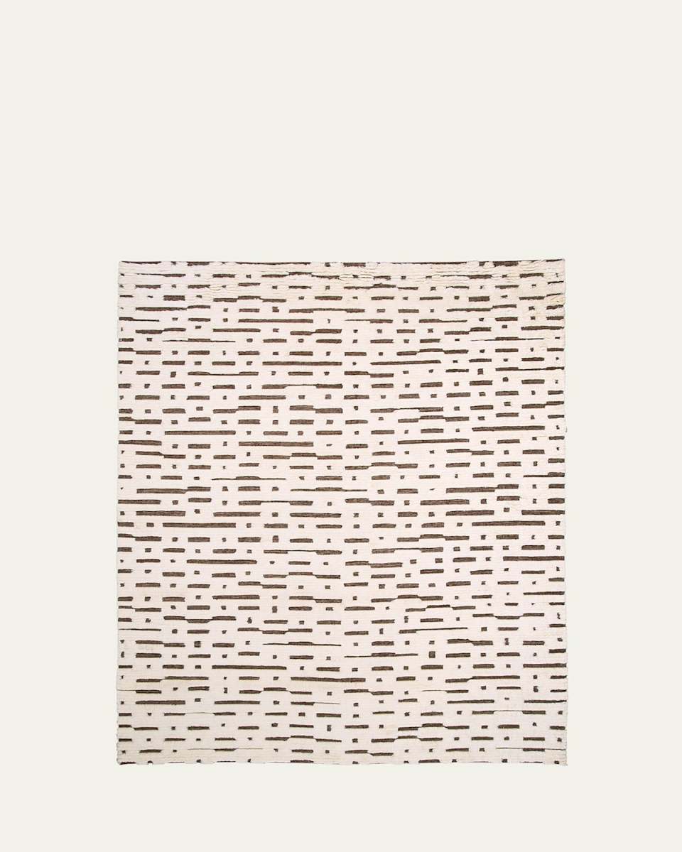 Abstract Ikat Rug, 10' x 14'