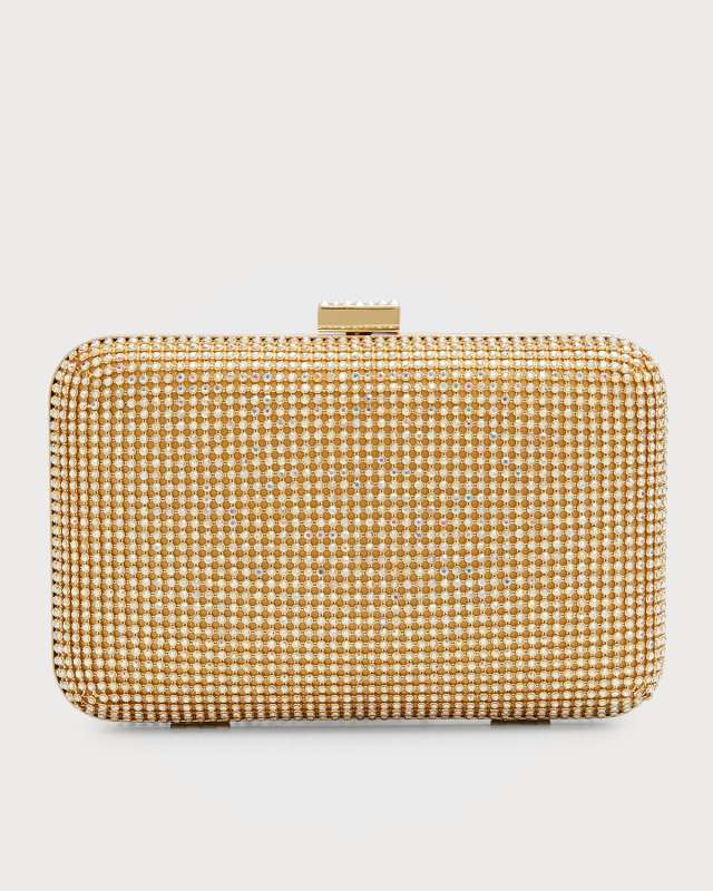Yves Crystal Clutch Bag