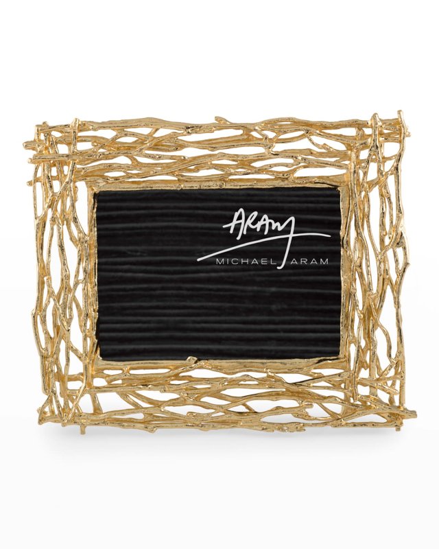 Twig Picture Frame, Gold