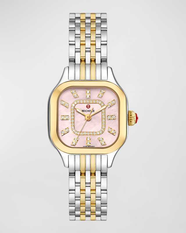Meggie Diamond Dial and Mother-of-Pearl Watch, Peony