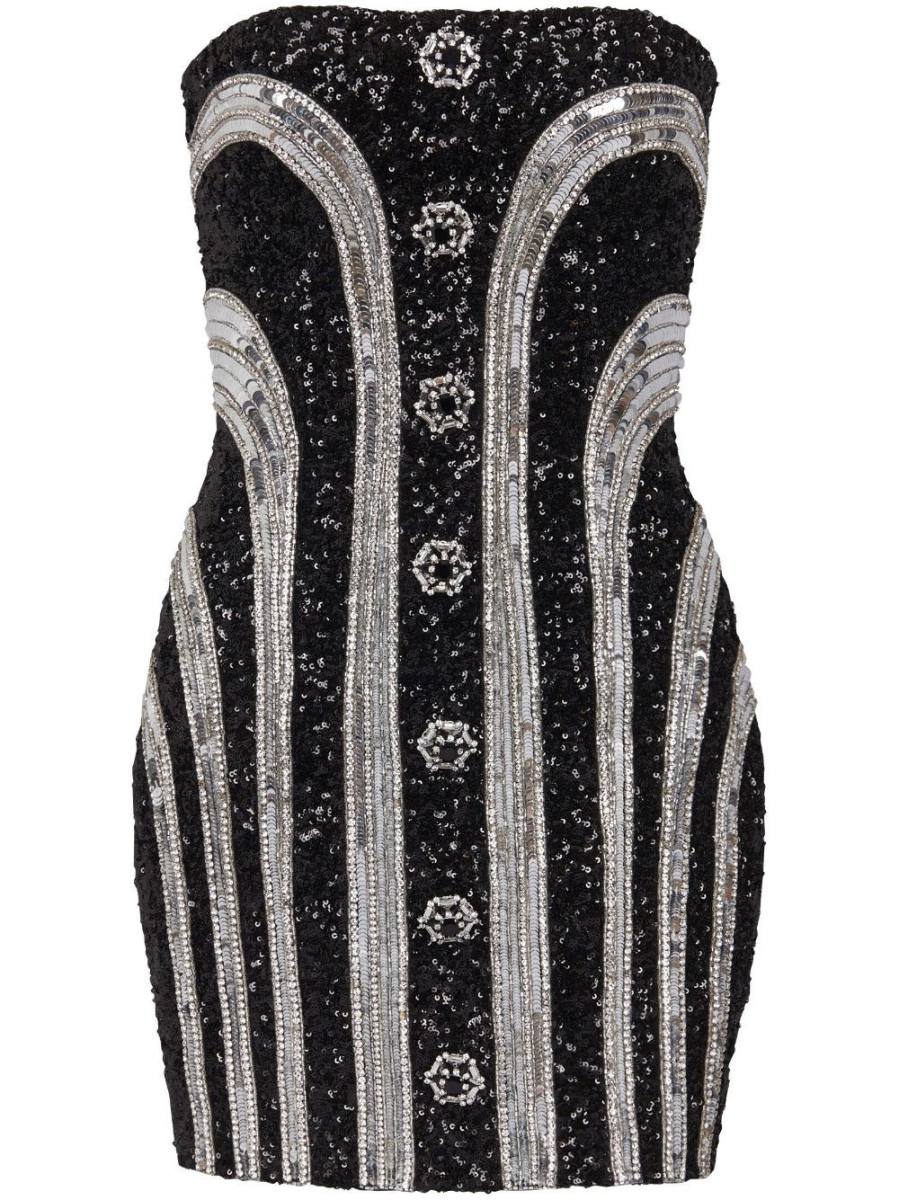 sequin short dress