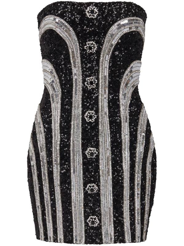 sequin short dress
