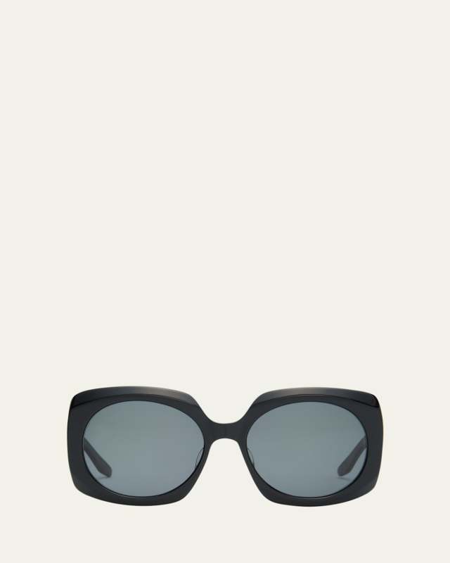 x Sarah Hoover Delia Acetate Square Sunglasses