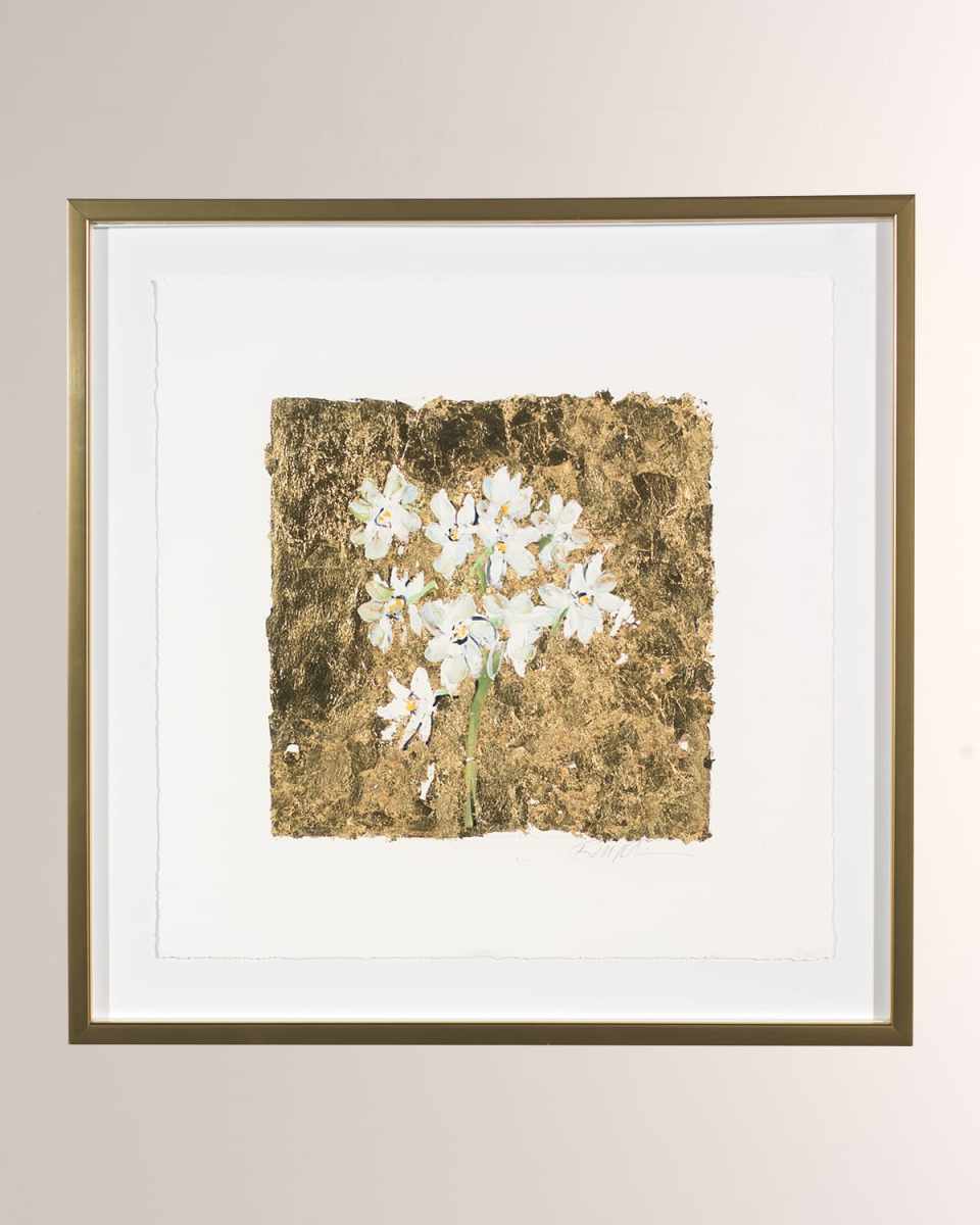 "Gold and Narcissus" Print Art by Robert Robinson