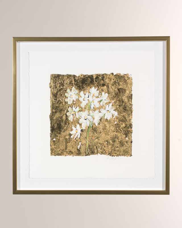 "Gold and Narcissus" Print Art by Robert Robinson