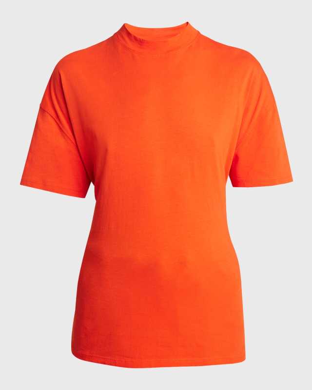Mira Gathered Short-Sleeve T-Shirt