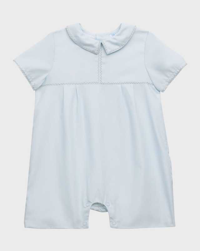 Boy's Playsuit W/ Contrast Stitches, Size 6M-24