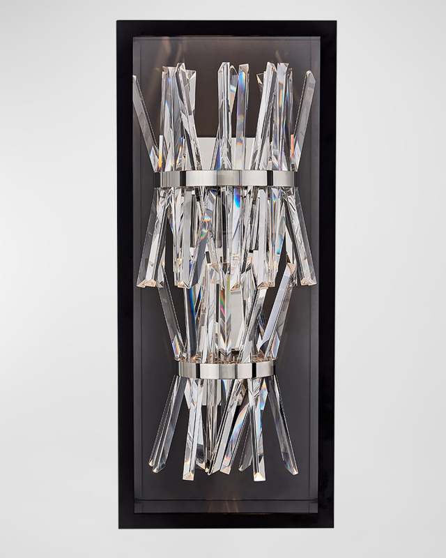 Glacier LED Outdoor Sconce, 25"