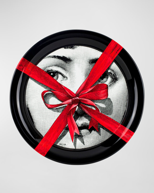 Gift Tray 40cm - Tema E Variazioni N.171 Black White And Red