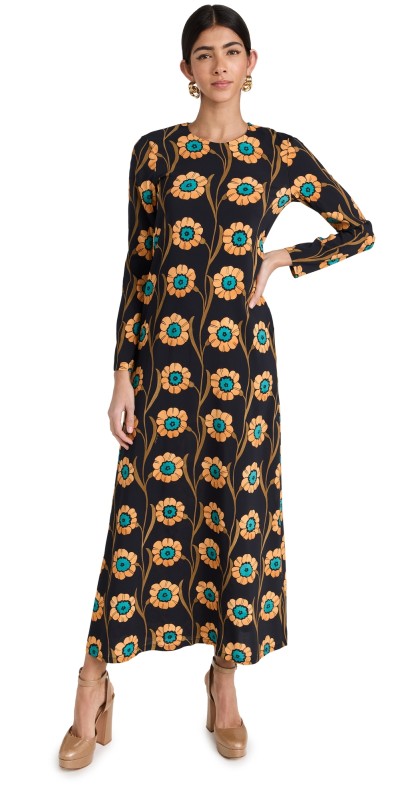 La DoubleJ Long Sleeve Swing Dress Daisychain