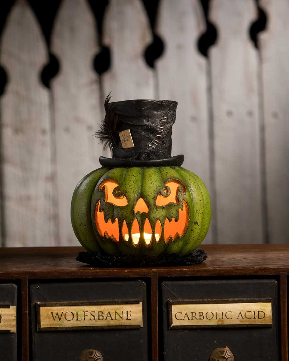 Mr. Hyde Pumpkin Halloween Decoration