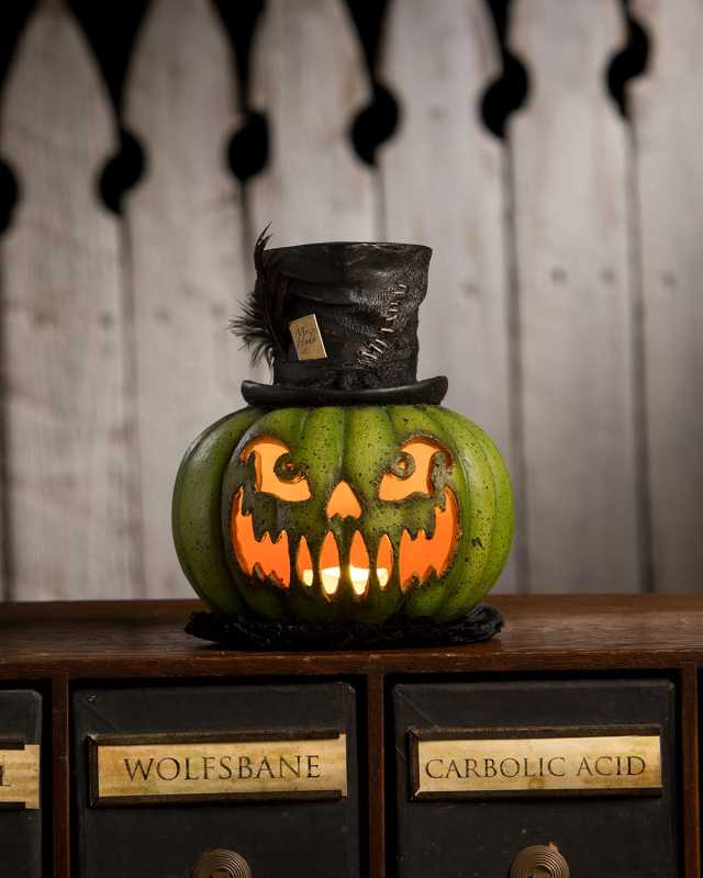 Mr. Hyde Pumpkin Halloween Decoration