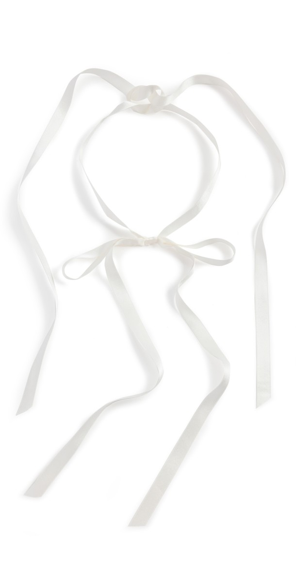 Jennifer Behr Gretta Necktie Ivory