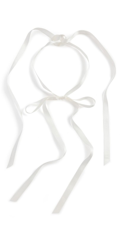 Jennifer Behr Gretta Necktie Ivory