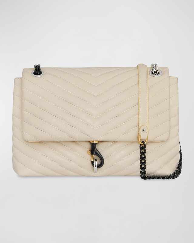 Edie Flap Quilted Leather Shoulder Bag