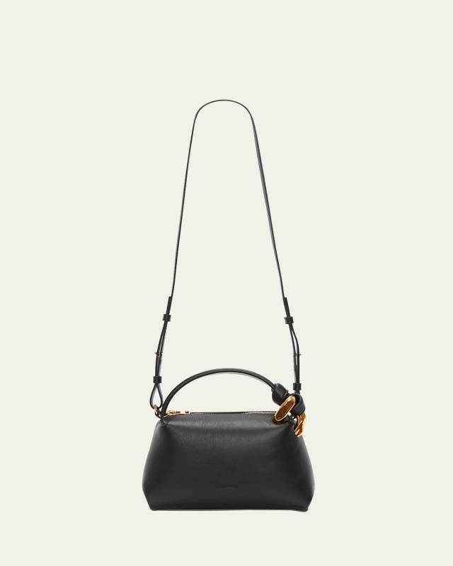 Chain Leather Crossbody Bag