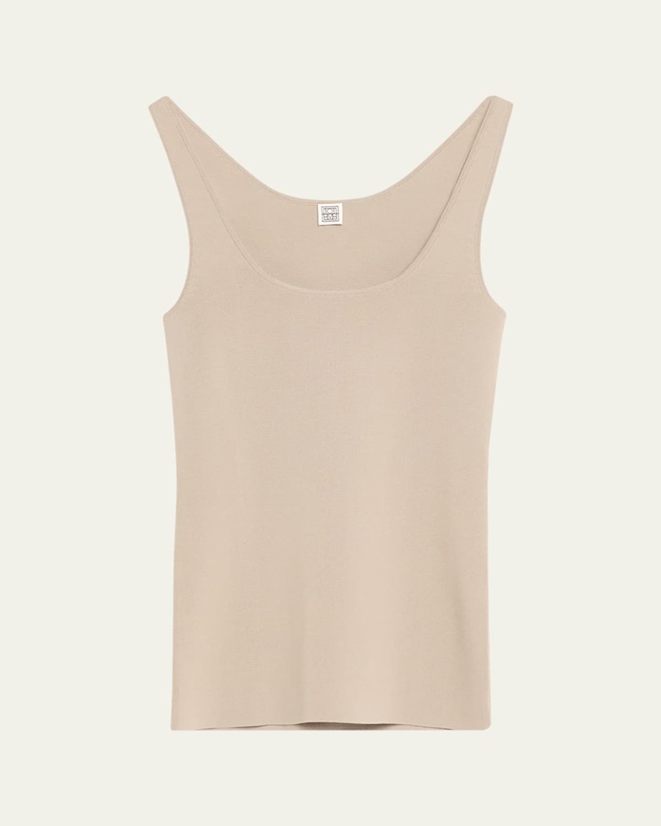 Compact Knit Tank Top