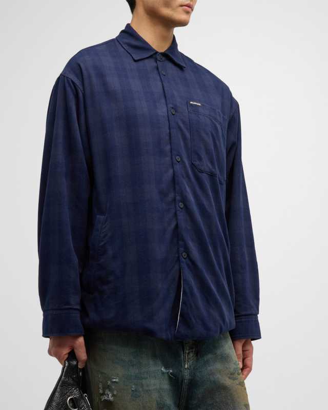 Lined Shirt Oversized
