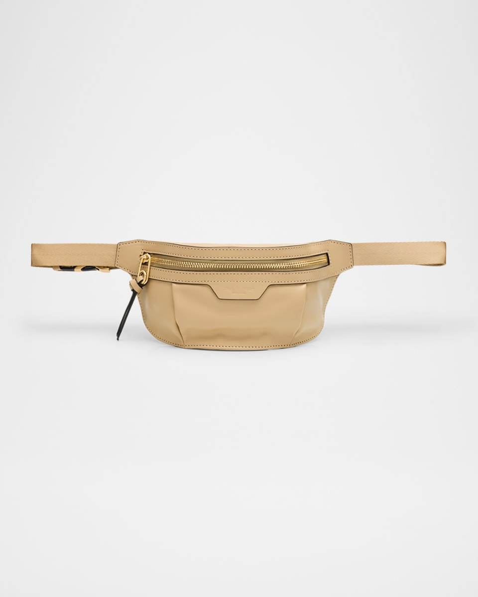 Commuter Leather Belt Bag