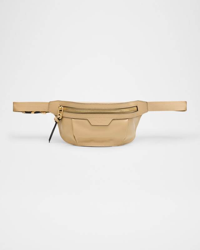 Commuter Leather Belt Bag