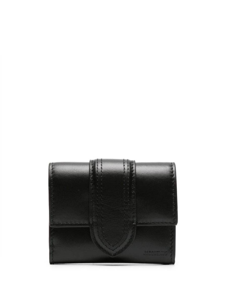 Le Compact Bambino leather wallet