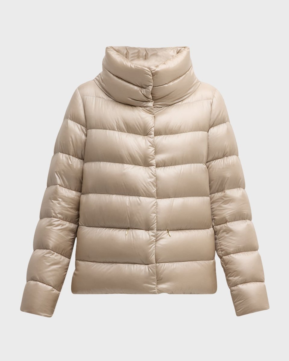 Nylon Ultralight Puffer Jacket