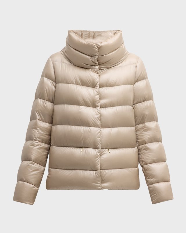 Nylon Ultralight Puffer Jacket