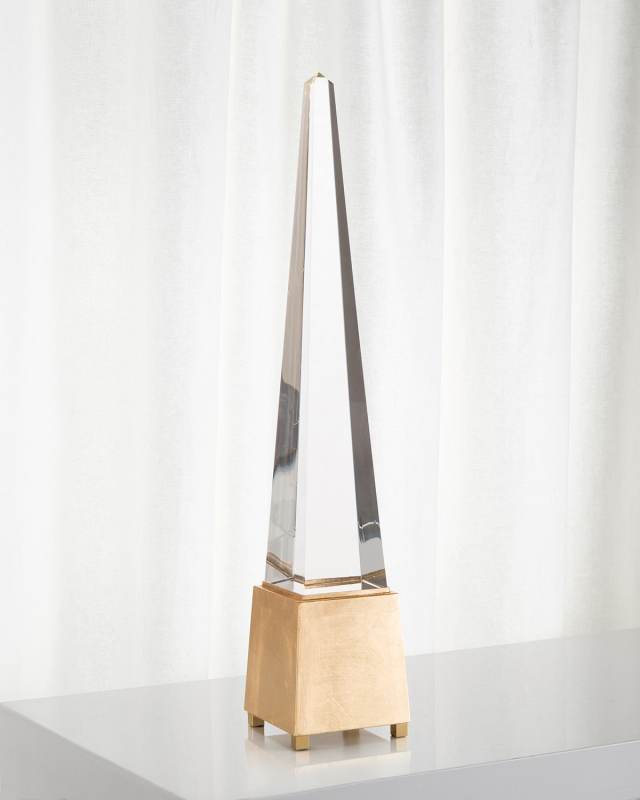 Lighted Crystal Spire