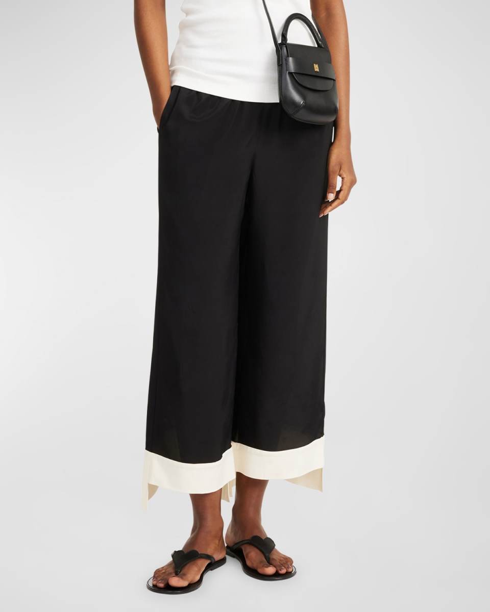 Mirabello Two-Tone Step Pants