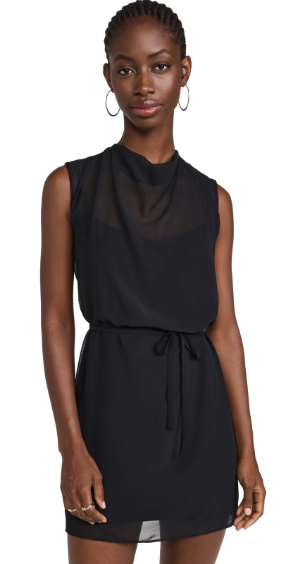 Amanda Uprichard Melby Dress Black