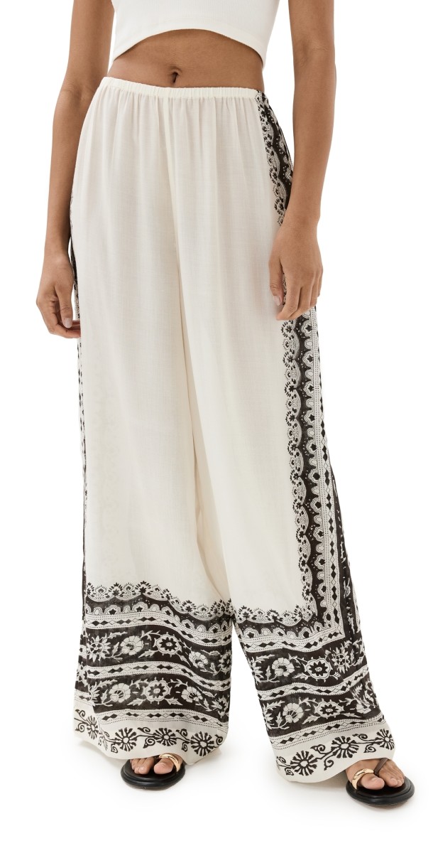 Alix of Bohemia Margie Noir Riviera Pants Black