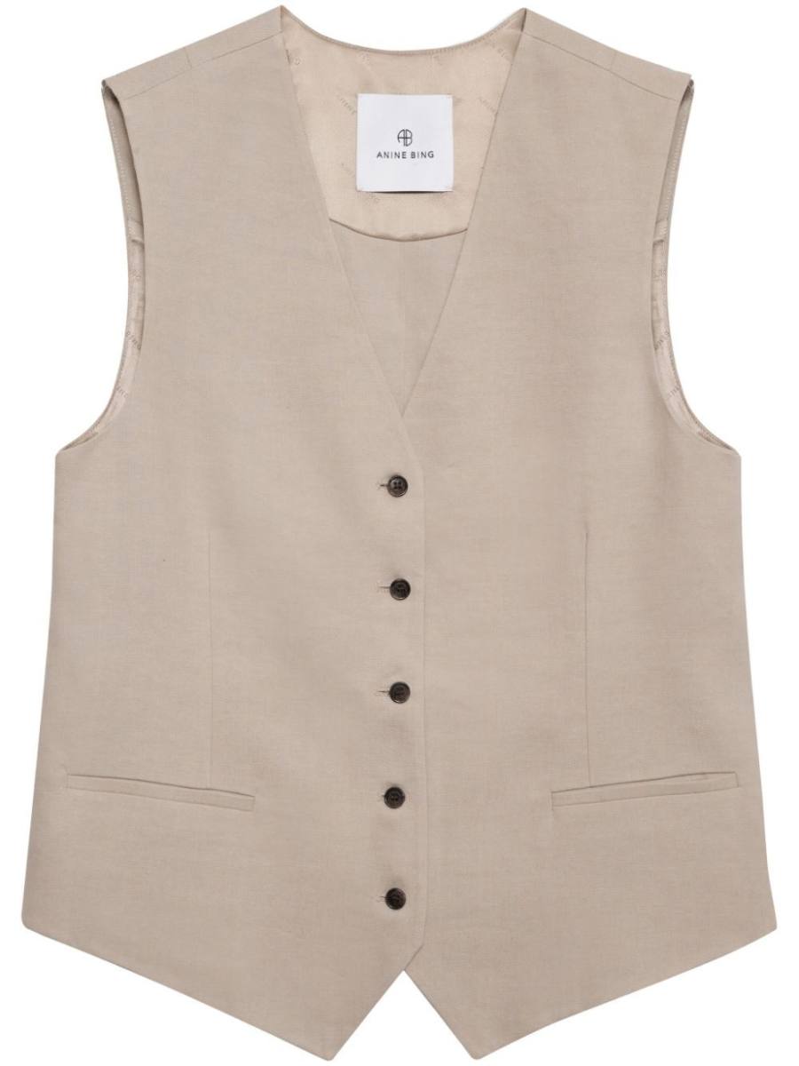 lena sleeveless vest