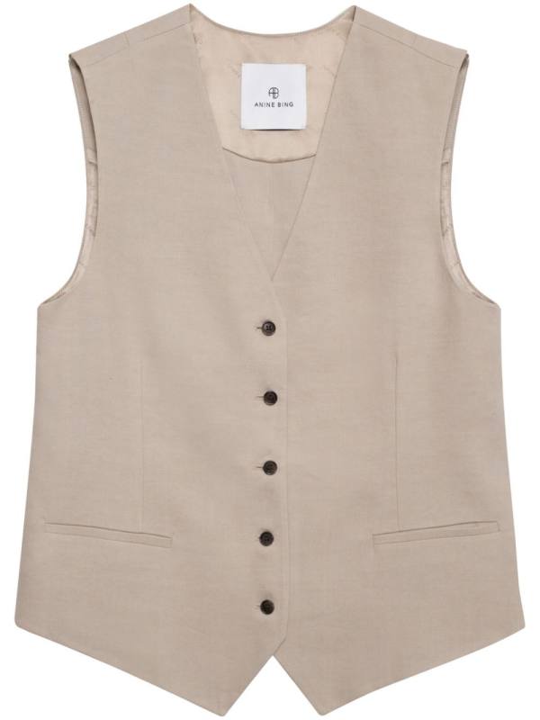 lena sleeveless vest