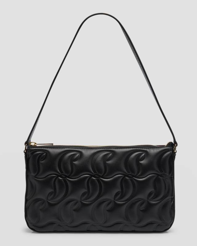 Loubila Shoulder Bag in CL Embossed Nappa Leather