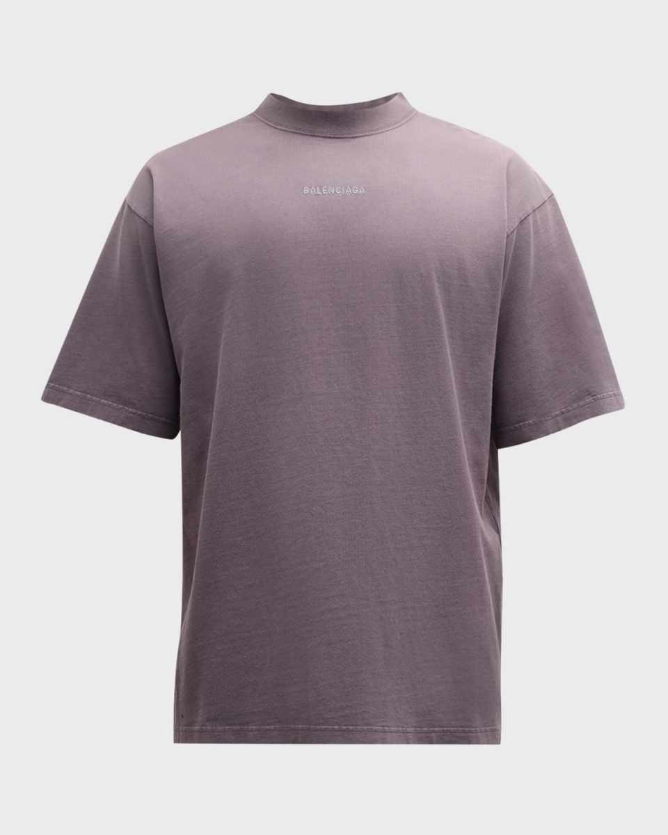 Men's Balenciaga Back T Shirt Medium Fit