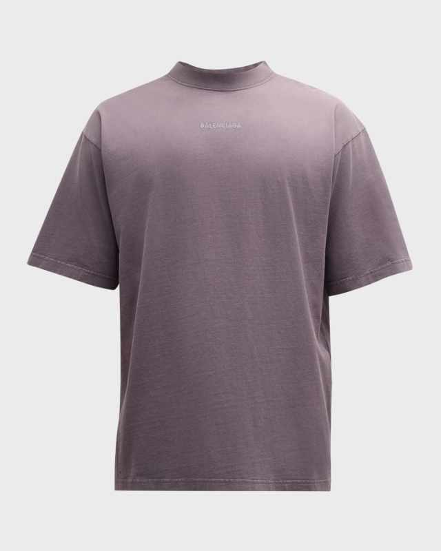 Men's Balenciaga Back T Shirt Medium Fit