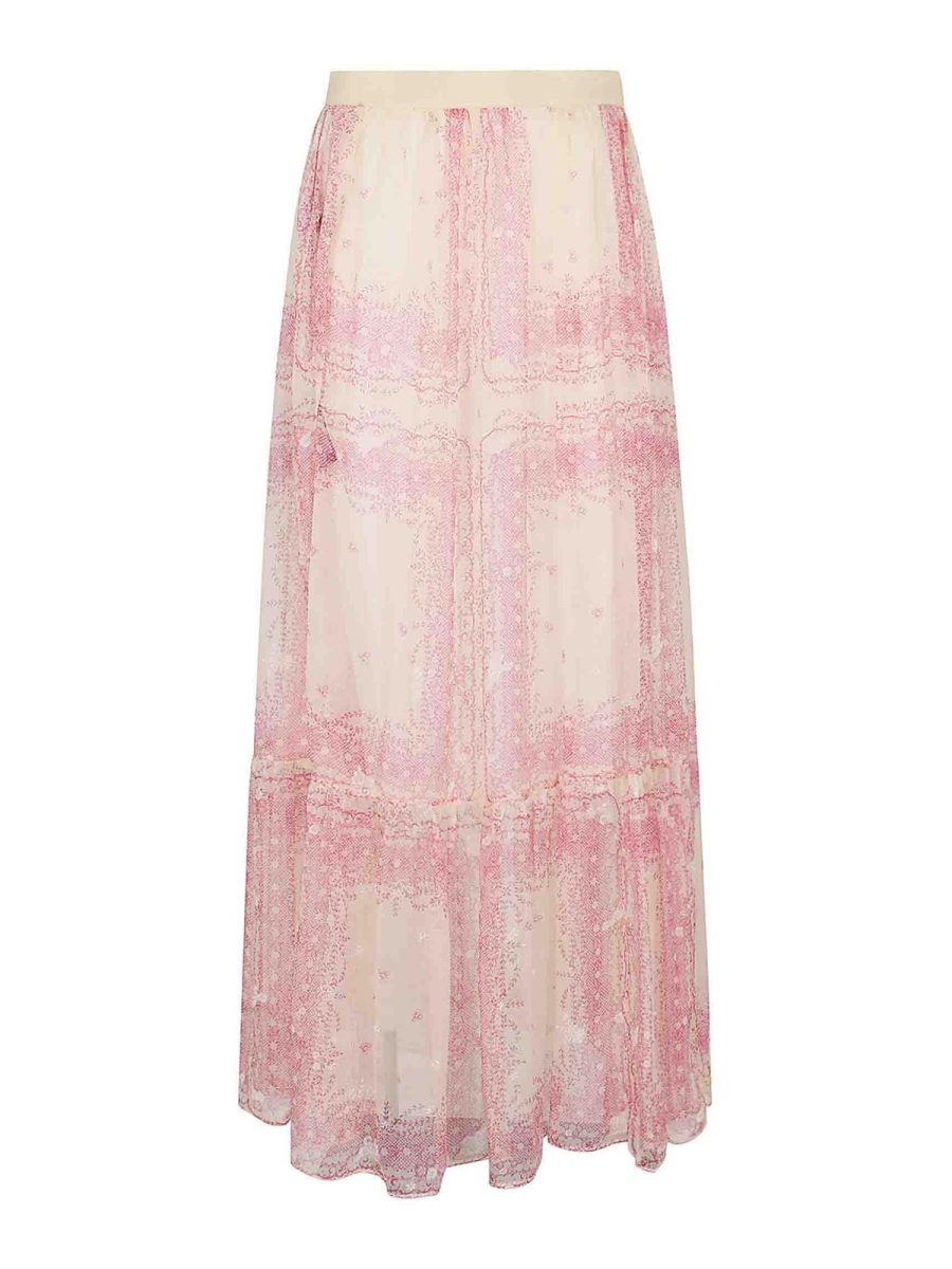 Philosophy di Lorenzo Serafini Jupe Midi - Multicolore