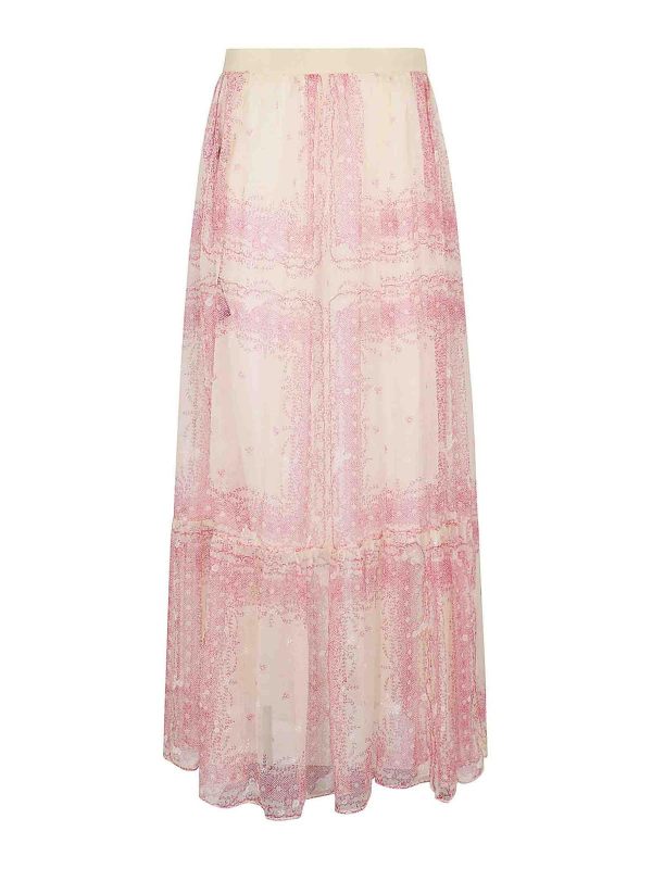 Philosophy di Lorenzo Serafini Jupe Midi - Multicolore