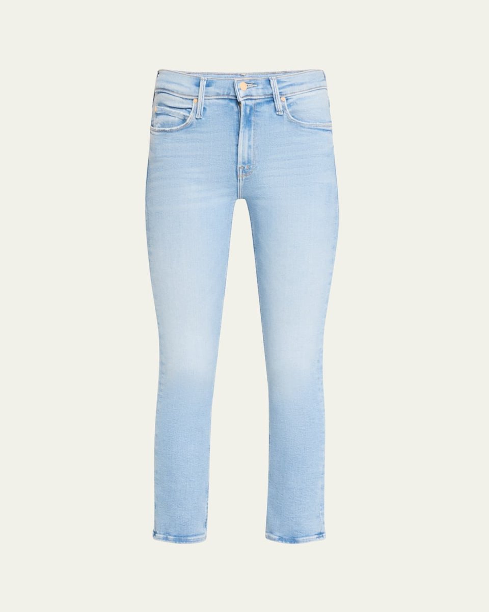 The Mid-Rise Dazzler Ankle Jeans