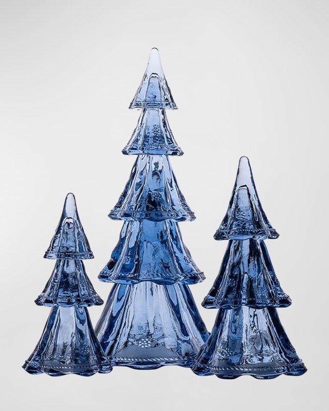 Berry and Thread 5-Piece Blue Tree Set