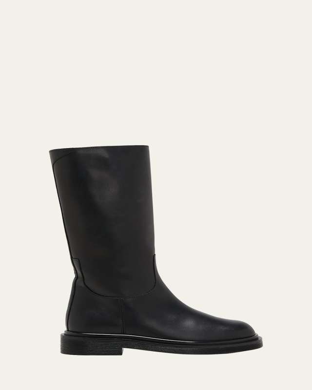 Leather Ranger Mid Boots