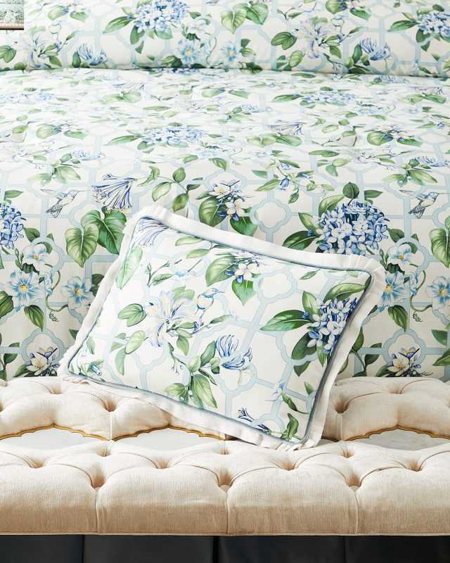 Treillage Boudoir Pillow