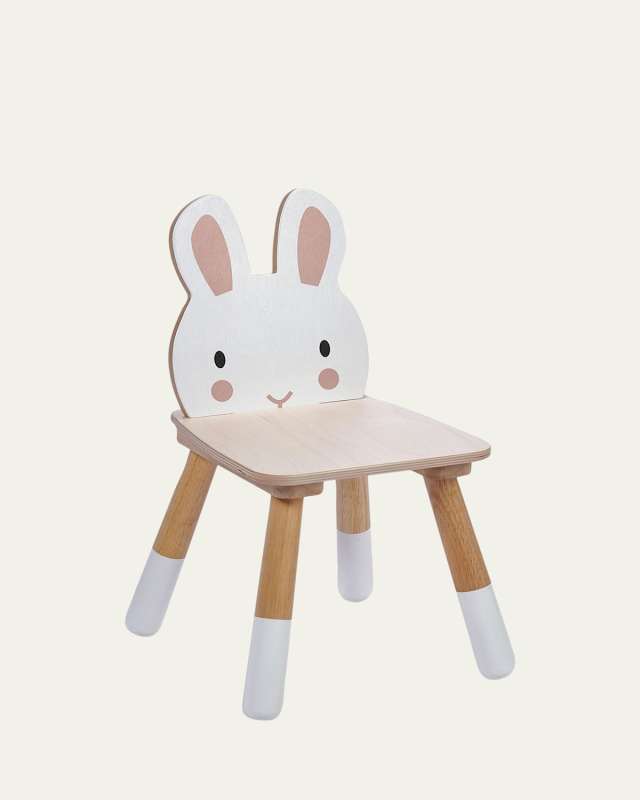 Forest Rabbit Wooden Chair